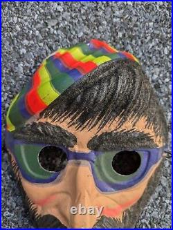 Vintage Spook Town Beatnick Boy Costume, Mask W Box RARE BEN COOPER. FLAWS