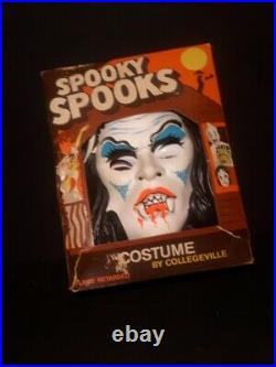 Vintage Spooky Spooks Collegeville Halloween Costumes Vampire Girls Ben Cooper