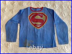 Vintage Superman Child Costume 1950s