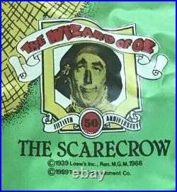 Vintage! THE WIZARD OF OZ 50th Anniversary SCARECROW Collegeville COSTUME with BOX