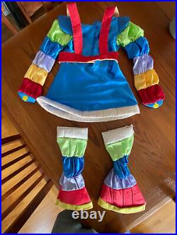 Vintage Toddler Rainbow Brite Costume Sz 2-4