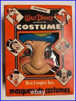 Vintage Walt Disney Jiminy Cricket Masquerade Costume by Ben Cooper
