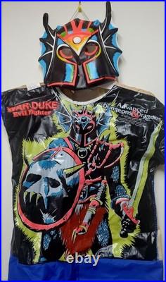 Vintage Warduke Halloween Costume Mask 1983 Collegeville Dungeons & Dragons D&D