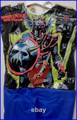 Vintage Warduke Halloween Costume Mask 1983 Collegeville Dungeons & Dragons D&D