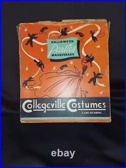 Vintage Woody Woodpecker Collegeville Halloween Costume With Original Box