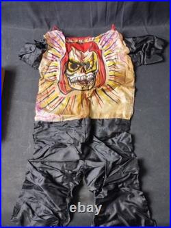Vintage Woolworth's Ben Cooper Skelton Halloween Costume Kids Medium