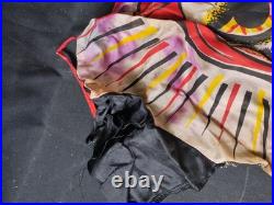 Vintage Woolworth's Ben Cooper Skelton Halloween Costume Kids Medium