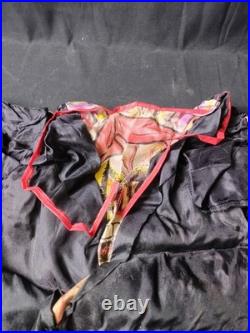 Vintage Woolworth's Ben Cooper Skelton Halloween Costume Kids Medium