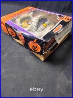 Vintage Woolworth's Ben Cooper Skelton Halloween Costume Kids Medium