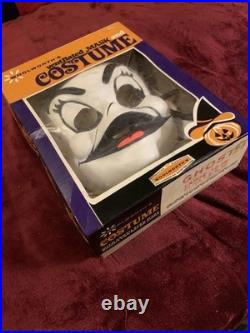 Vintage Woolworth's CREEPY Ghost Rare Costume, Ben Cooper. All Complete