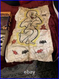 Vintage Woolworth's CREEPY Ghost Rare Costume, Ben Cooper. All Complete