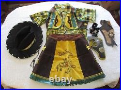Vintage Yankiboy Dale Evans Queen of the West Official Cowgirl Outfit in O. B