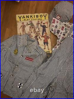 Vintage Yankiboy Play Clothes w Box Santa Fe Railroad Engineer NY Central 4pc