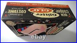 Vintage Yogi Bear Halloween Costume Ben Cooper Glitter Glo Mask Box Size Medium