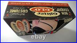 Vintage Yogi Bear Halloween Costume Ben Cooper Glitter Glo Mask Box Size Medium