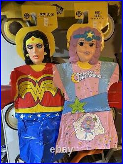 Vintage ben cooper halloween costume. Wonder Woman, Avoid The Noid, Moon Dreamers
