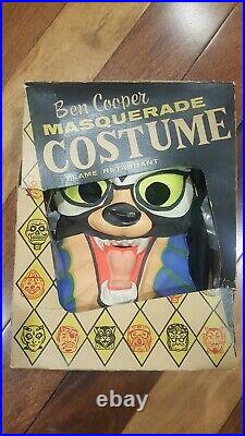 Vintage boxed Halloween Costume Ben Cooper Black Cat #610