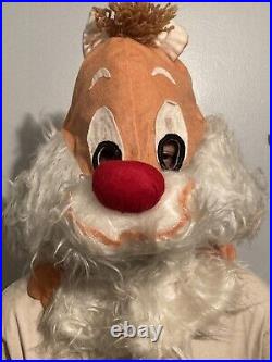 Vintage chip/dale halloween costume outfit with mask 1960s Pants Tail Shirt
