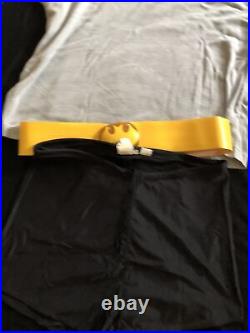 Vintage homemade batman halloween costume Cowl Belt Shirt Pants Boots