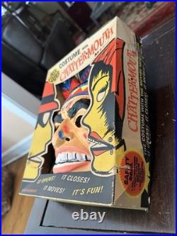 Vintage mid 1950s Complete Boxed Ben Cooper Indian Chief Costume Mask Box Rare