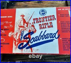 Vintage/original Halco Superb Brand Toys Frontier Rifle Scabbard