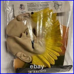 Vtg 1991 Street Fighter 2 GUILE Collegeville Halloween Mask Costume Rare Rubber