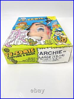 Vtg ARCHIE COMIC BEN COOPER COSTUME RIVERDALE RARE Size LG MIB 1977