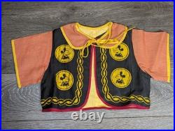 Vtg Authentic Walt Disney Halloween Ben Cooper Mickey Mouse Mask Costume & Box