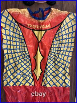 Vtg Ben Cooper 1976 Spider-Woman Halloween Mask & Costume Rare