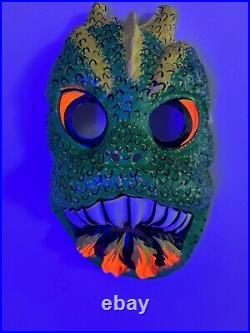 Vtg Ben Cooper Godzilla Plastic Mask 1970s Rare Kaiju Japan Halloween Horror