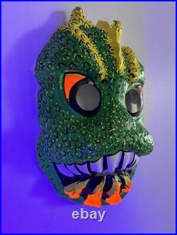Vtg Ben Cooper Godzilla Plastic Mask 1970s Rare Kaiju Japan Halloween Horror