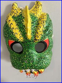 Vtg Ben Cooper Godzilla Plastic Mask 1970s Rare Kaiju Japan Halloween Horror