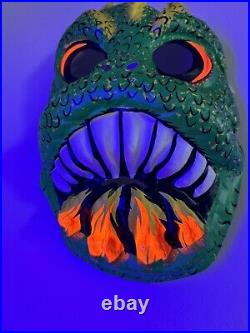 Vtg Ben Cooper Godzilla Plastic Mask 1970s Rare Kaiju Japan Halloween Horror