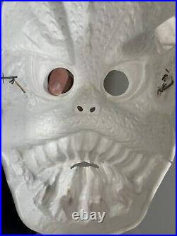 Vtg Ben Cooper Godzilla Plastic Mask 1970s Rare Kaiju Japan Halloween Horror