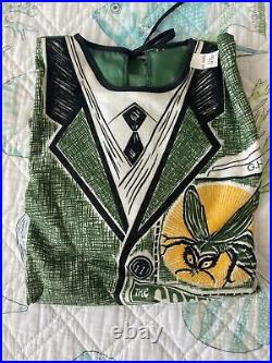 Vtg Ben Cooper Green Hornet sz 12-14 Costume with Mask in box 1966 & 5 Photos