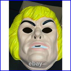 Vtg Ben Cooper Masters of the Universe He-Man Costume Mask Sz M 8-10 with Box 80s