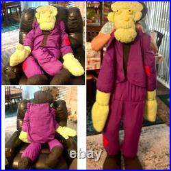 Vtg Frankenstein 5' Life Size Jumbo Halloween Stuff Plush Animal Vernon Sitter