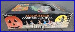 Vtg Rare Halloween Mask & Costume Collegeville Toxic Crusaders Major Disaster