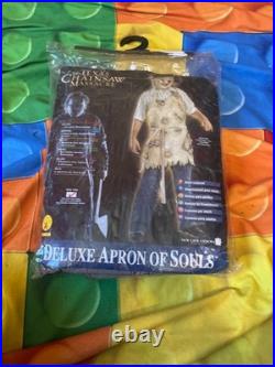 Vtg Rubie's Leatherface Texas Chainsaw Massacre Apron Of Souls Costume Piece