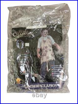 Vtg Rubie's Leatherface Texas Chainsaw Massacre Apron Of Souls Costume Piece