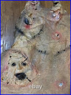 Vtg Rubie's Leatherface Texas Chainsaw Massacre Apron Of Souls Costume Piece