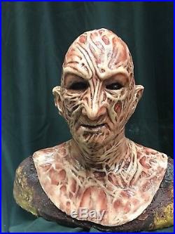 WFX Freddy Inferno Vs. Krueger Silicone Mask With Detailed Premium Airbrushing