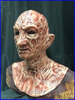 WFX Freddy Inferno Vs. Krueger Silicone Mask With Detailed Premium Airbrushing