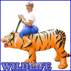 WILDLIFE Halloween Funny Costume, Tiger, Tiger Rodeo, Commercial Use, Infl NEW