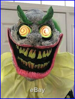 Wacky Mole Clown Halloween Prop Spirit Halloween Rare Htf Gemmy Morbid