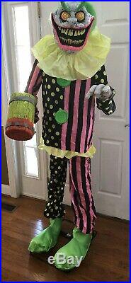 Wacky Mole Clown Halloween Prop Spirit Halloween Rare Htf Gemmy Morbid
