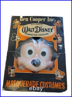 Walt Disney Mickey Mouse Ben Cooper Masquerade Costume Rare