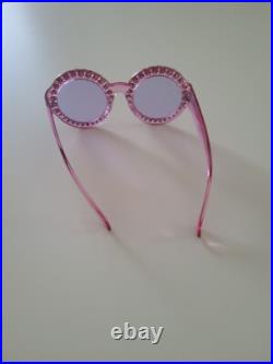 Whimsical shape Sunglasses Pink Bling Fun Beach Vacation Party Travel Costume