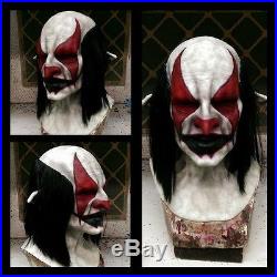 Whispers the Clown Custom Silicone Mask from Shattered FX