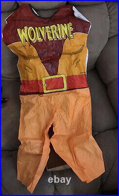 Wolverine Marvel Costume 1992 COLLEGEVILLE X-Men Tiny Tot 3-4 Years With Box